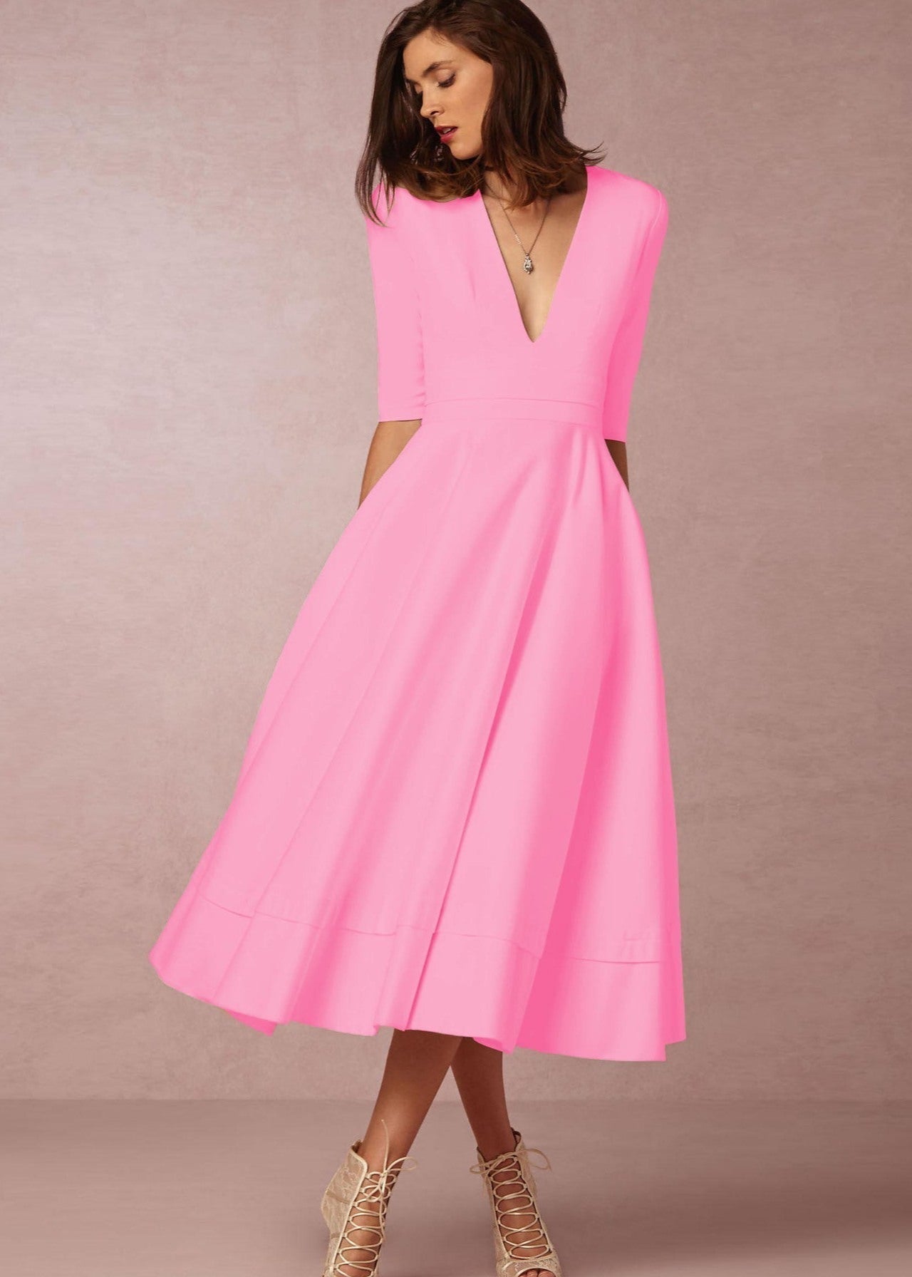 Laura - Vestido Midi Feminino