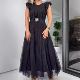Gia | Vestido de chiffon ajustado
