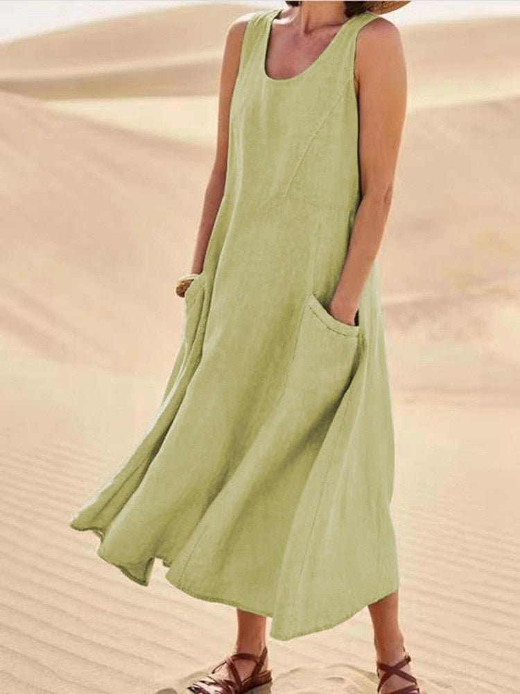 Manuela - Vestido Leve para o Verão