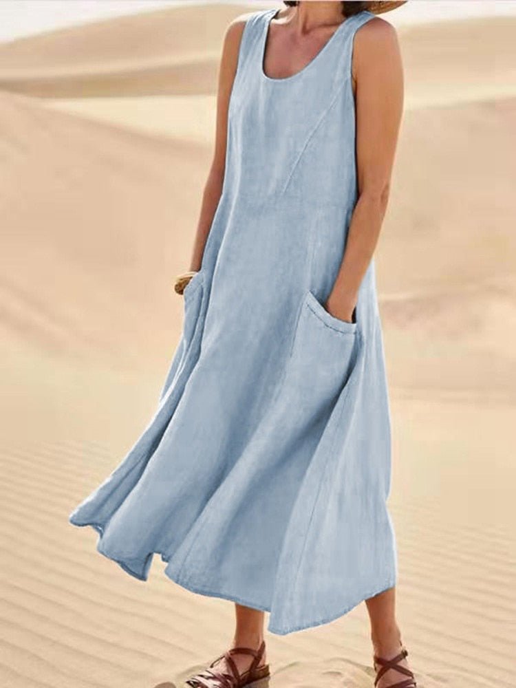 Manuela - Vestido Leve para o Verão