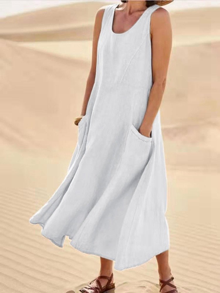 Manuela - Vestido Leve para o Verão