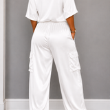 Luisa - Conjunto de Cetim Elegante