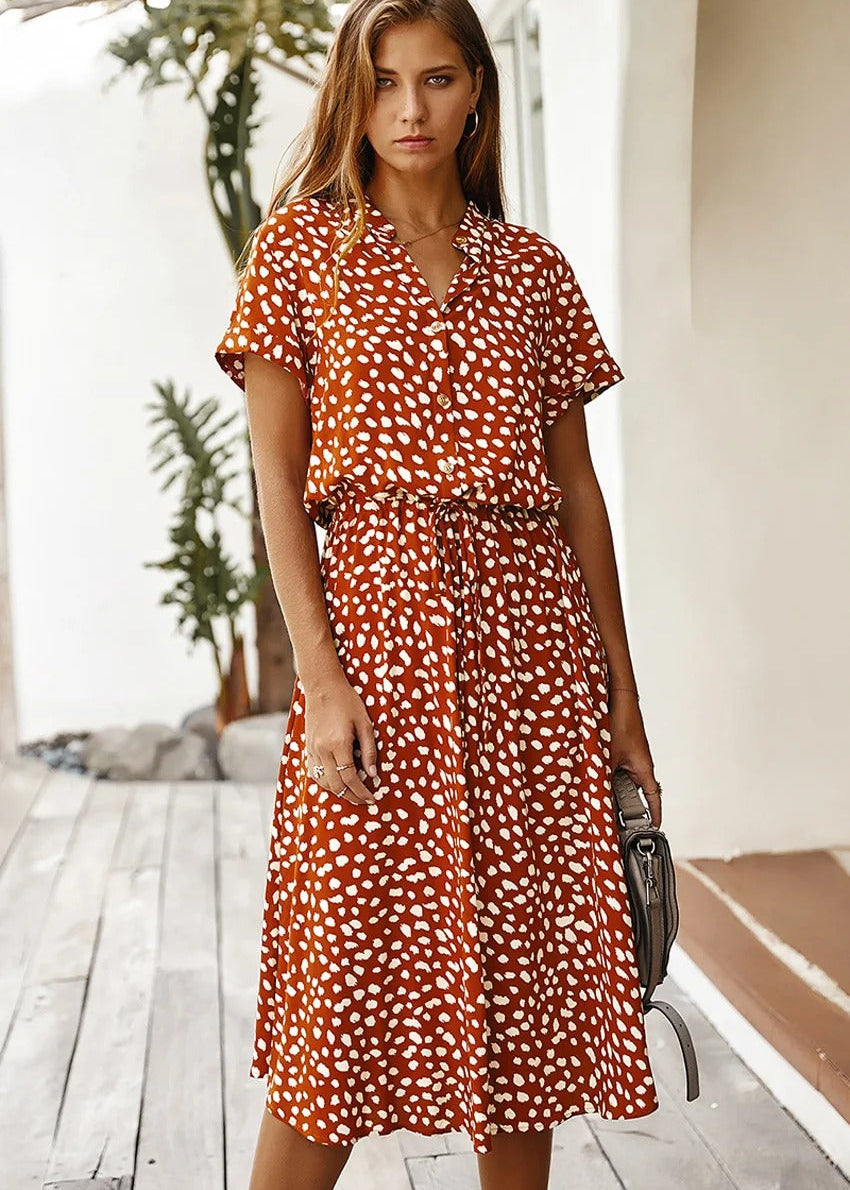 Lesley - Vestido Prático e Confortável