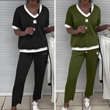 Roki | Conjunto feminino descontraído com top e calças