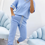 Memo | Conjunto Feminino com Top Liso e Calças