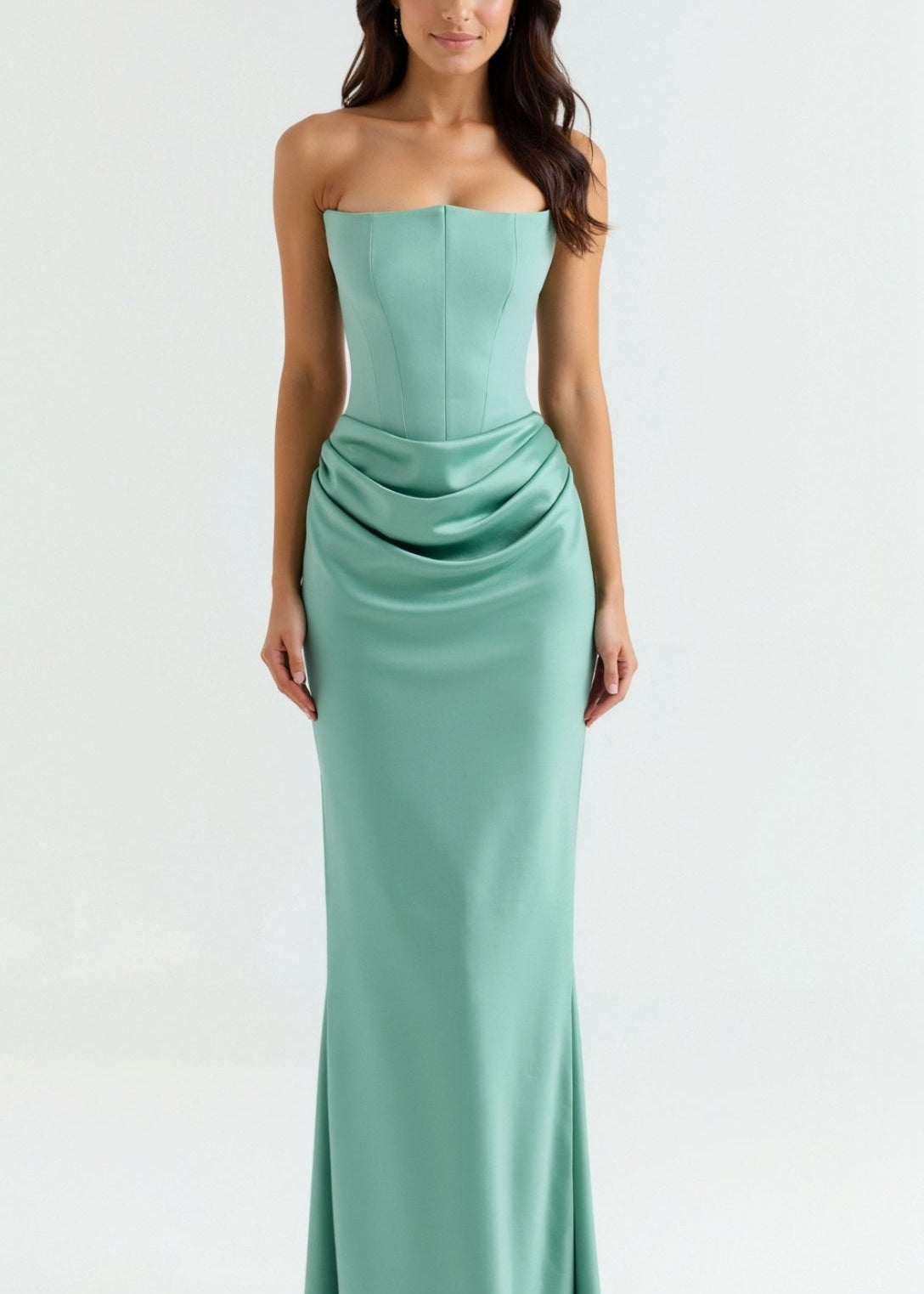 Esmeralda - Vestido comprido com corpete