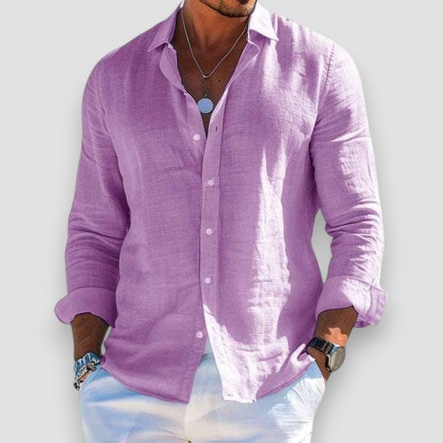 Emílio - Camisa Elegante e Respirável