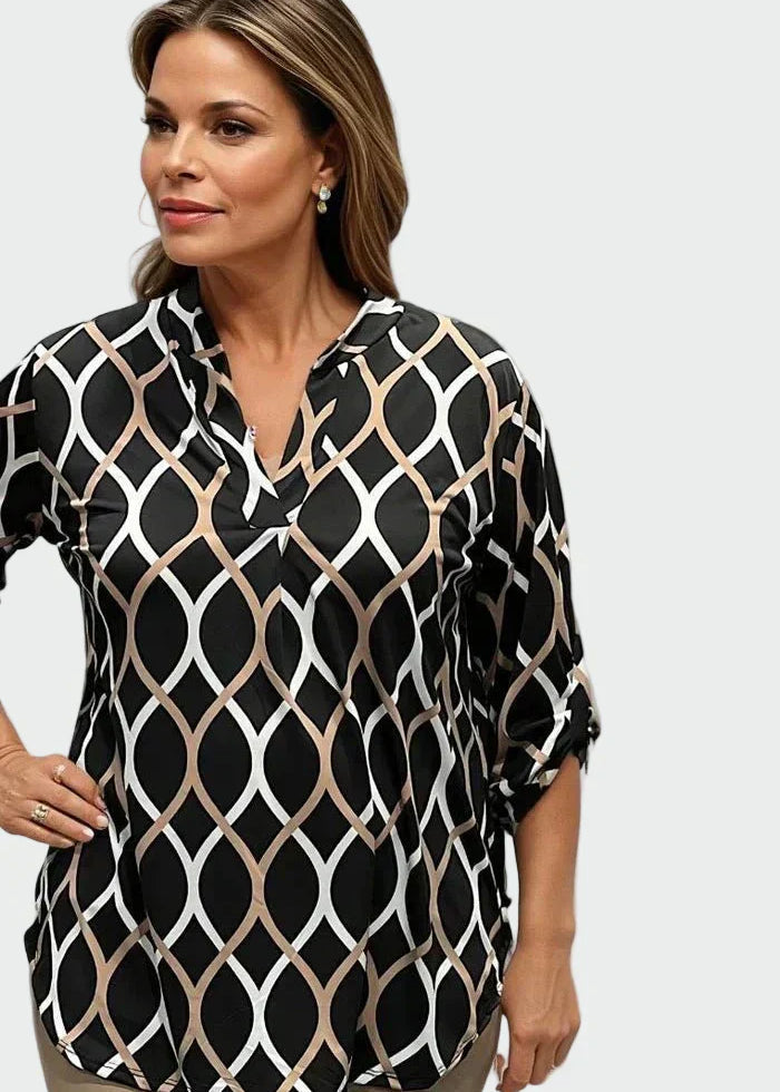 Camisa casual de manga longa