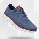 Sapatos transpiráveis Ultracomfort: Azul e branco