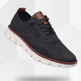 Sapatos Respiráveis Ultraconforto: Preto-Branco